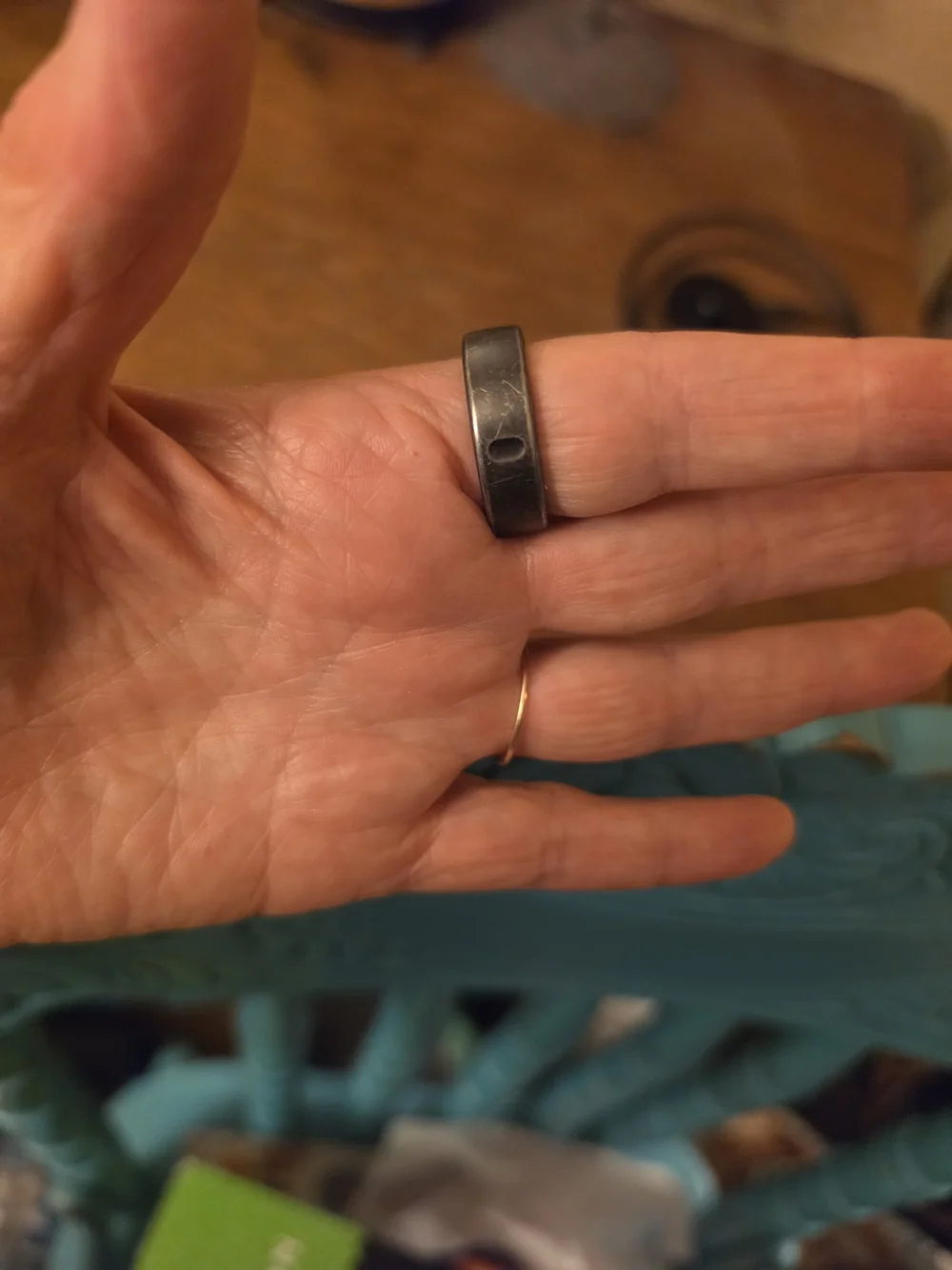 Oura Black Unisex Ring with Matte Finish Gen 3.. Size 11